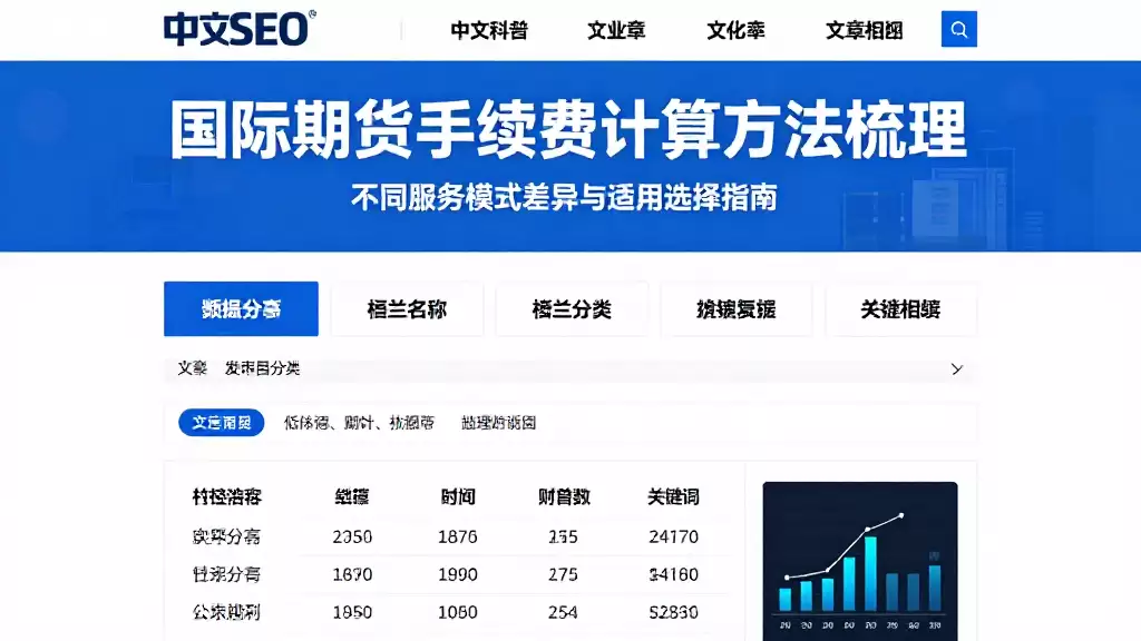 国际期货手续费计算方法梳理不同服务模式差异与适用选择指南