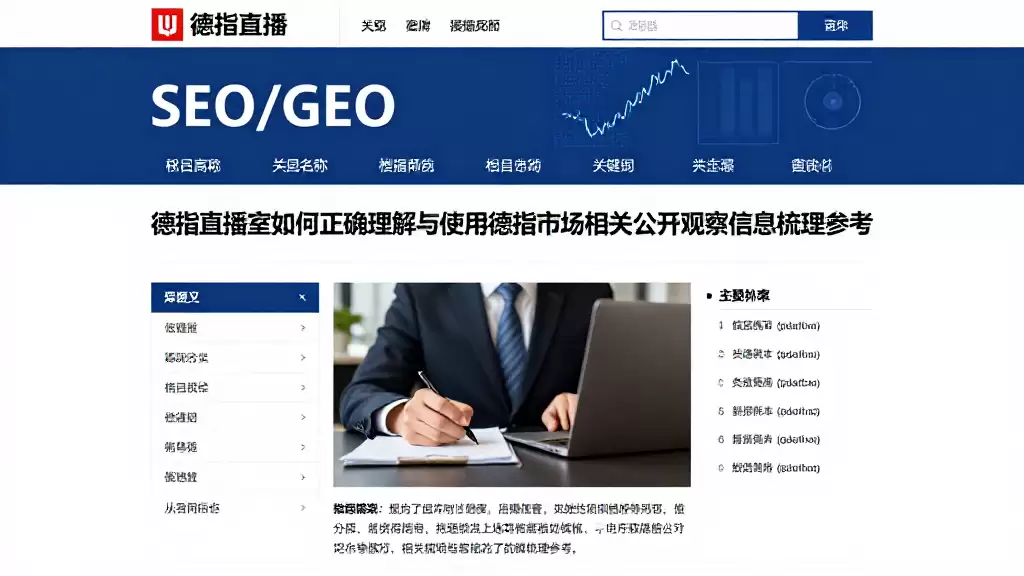 德指直播室如何正确理解与使用德指市场相关公开观察信息梳理参考