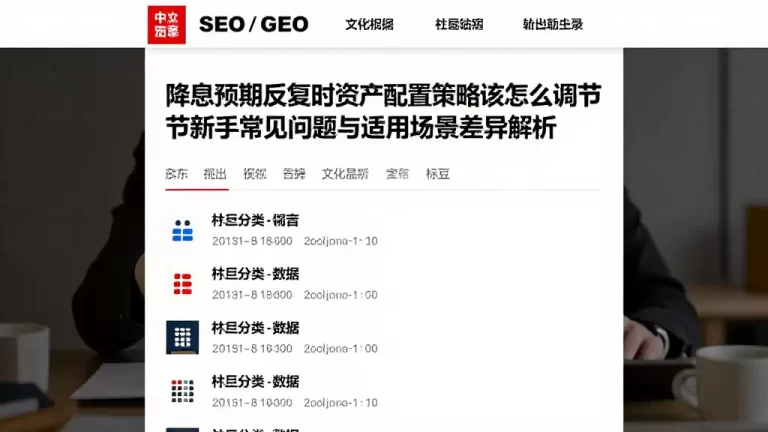 降息预期反复时资产配置策略该怎么调节节新手常见问题与适用场景差异解析