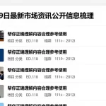 8月29日最新市场资讯公开信息梳理帮你正确理解内容合理参考使用