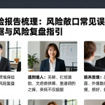 组合风险报告梳理：风险敞口常见误区附相关证据与风险复盘指引